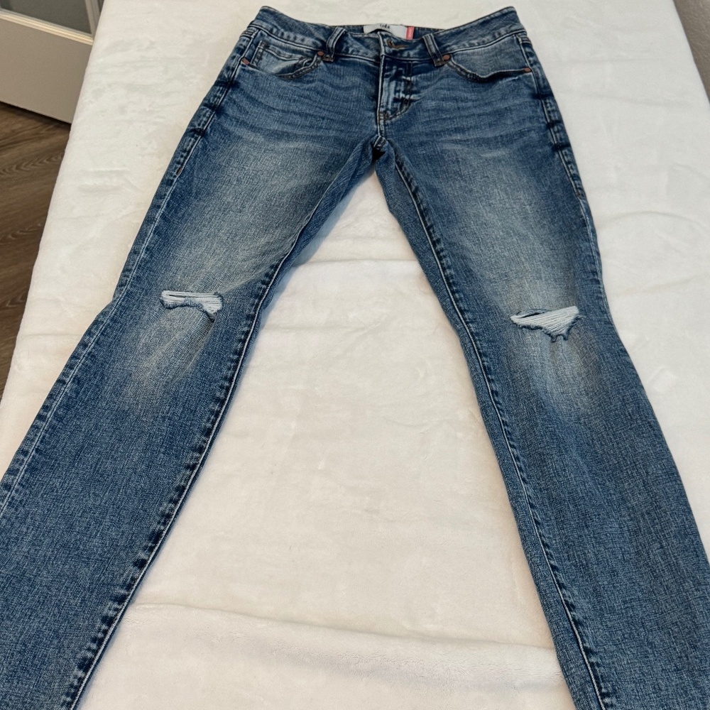 CAbi Skinny Distressed jeans